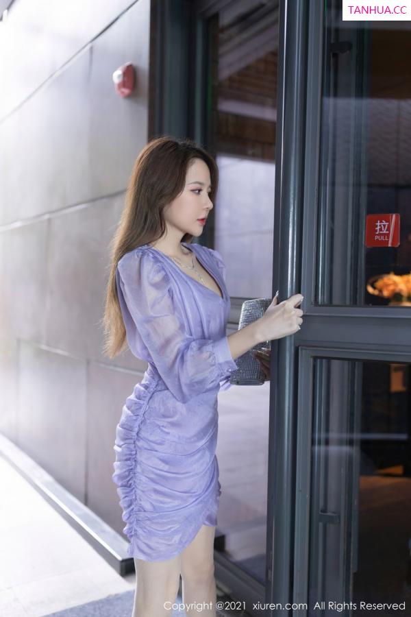 鱼子酱fish  完美女友鱼子酱 浪漫软弱情迷紫色第5张图片